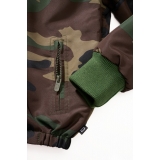 Kids Frontzip Windbreaker woodland