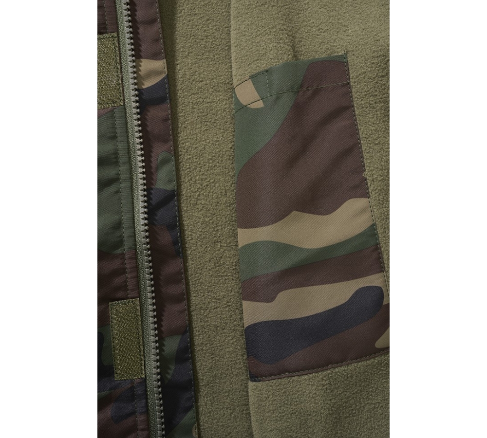 Kids Frontzip Windbreaker woodland