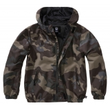 Coupe-vent Frontzip Été Enfant camouflage foncé