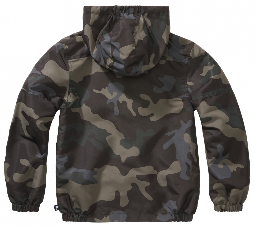 Coupe-vent Frontzip Été Enfant camouflage foncé