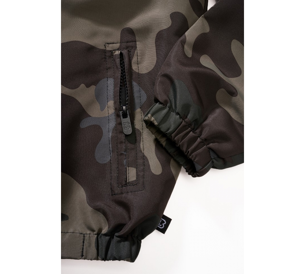 Coupe-vent Frontzip Été Enfant camouflage foncé