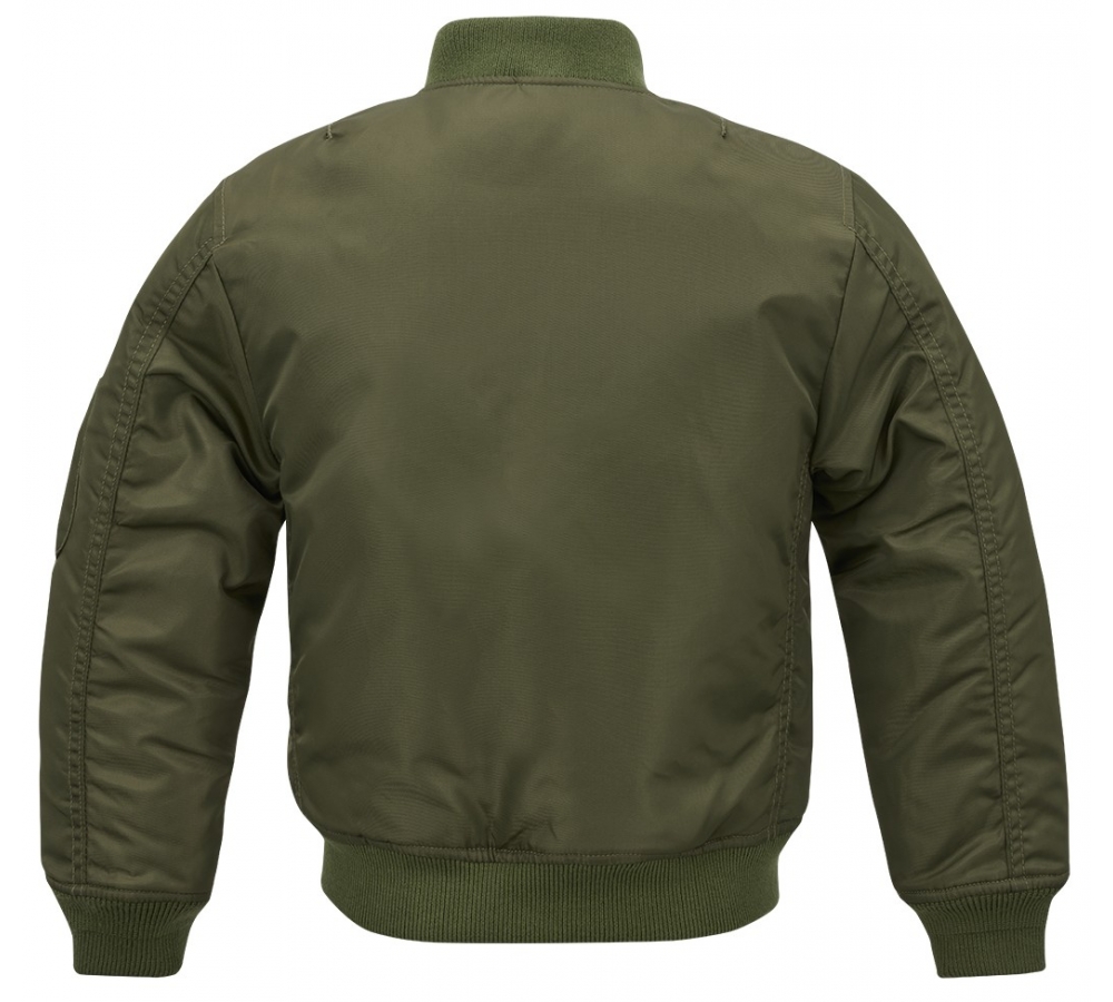 Blouson MA1 Enfant olive