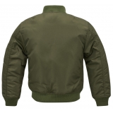 Blouson MA1 Enfant olive