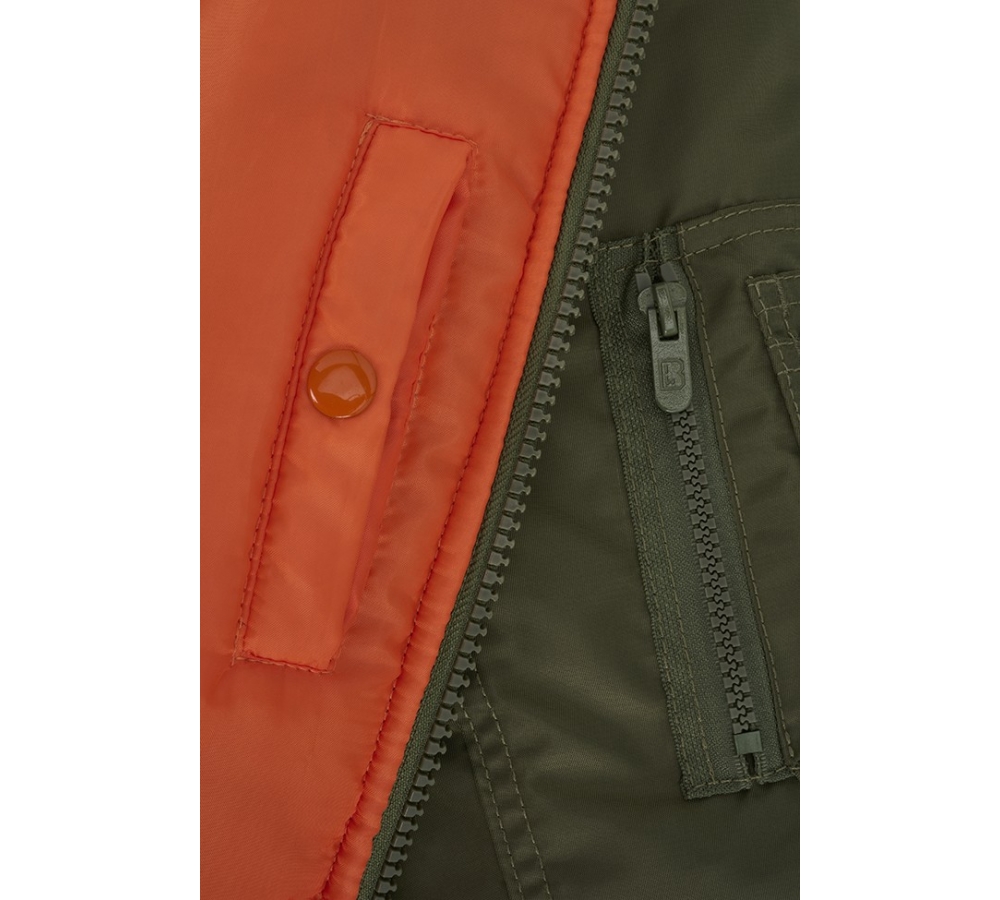Blouson MA1 Enfant olive