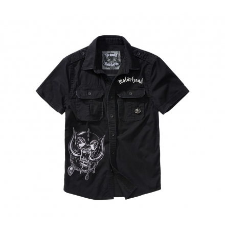 Motцrhead Vintage Shirt Short Sleeve black