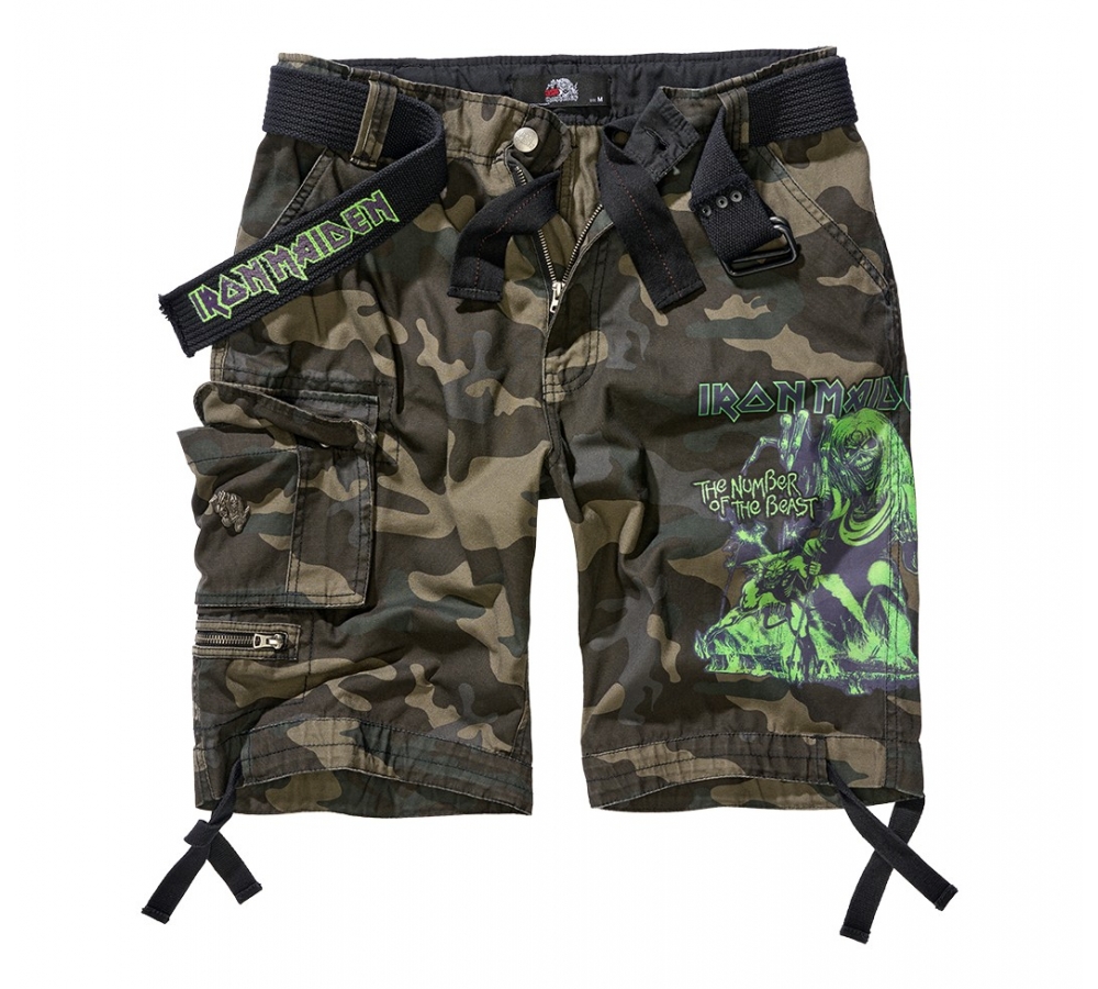 Iron Maiden Savage Shorts The Number of The Beast