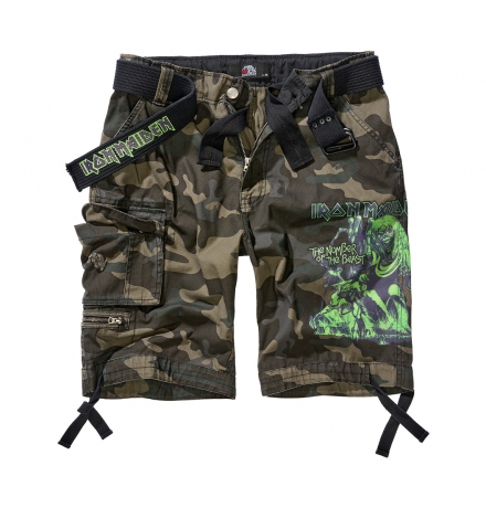 Iron Maiden Savage Shorts The Number of The Beast