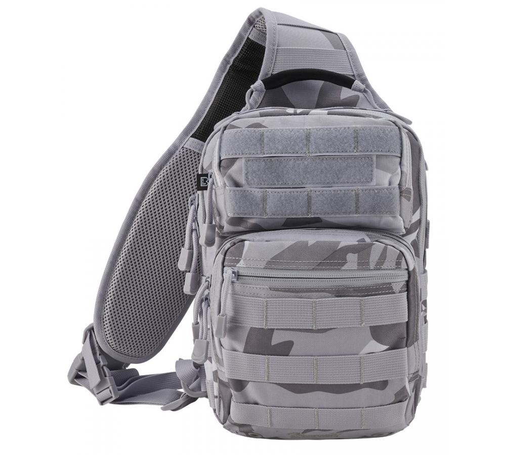Brandit US Cooper Sling Pack Medium, blizzard camo