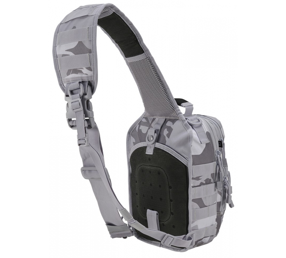 Brandit US Cooper Sling Pack Medium, blizzard camo