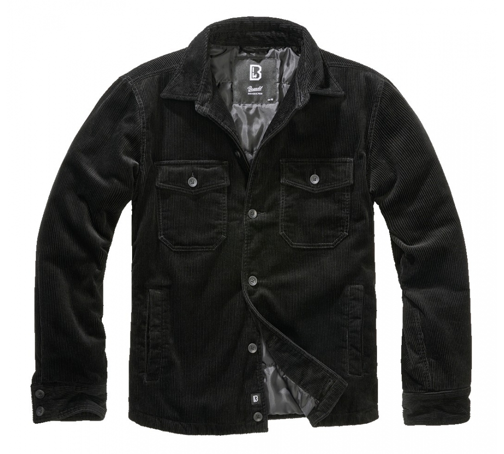 Corduroy Jacket schwarz