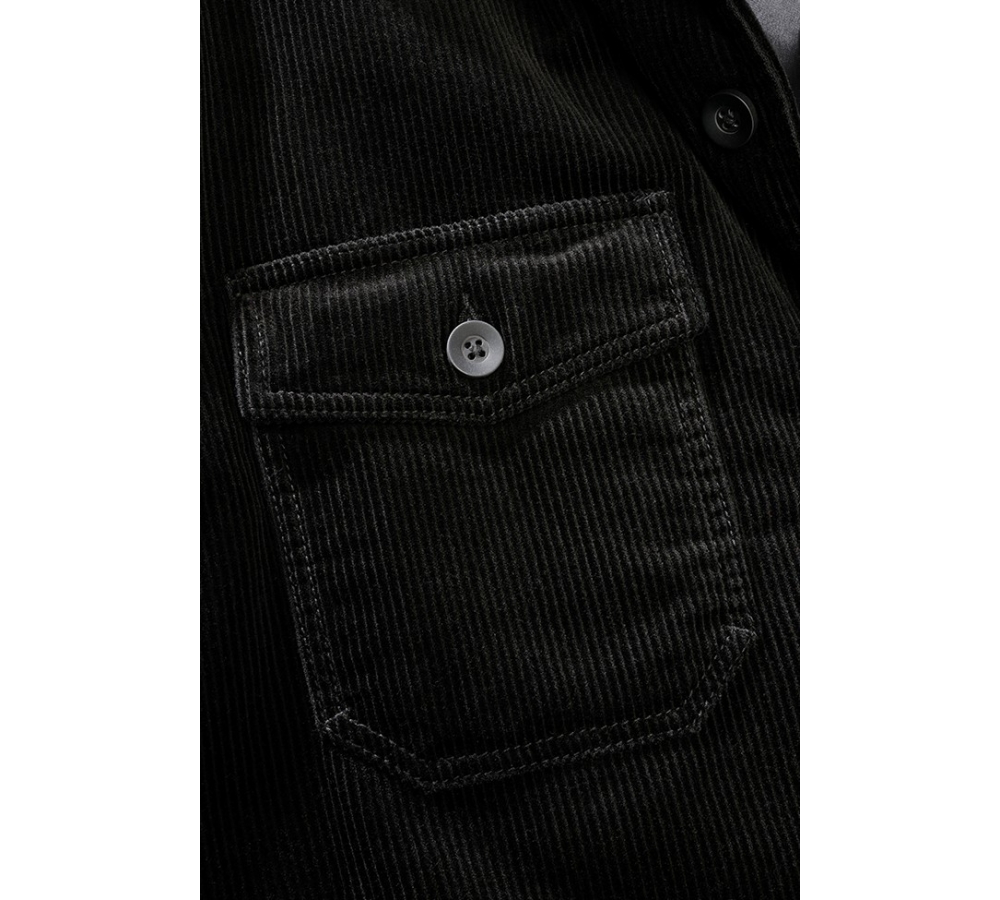 Corduroy Jacket schwarz
