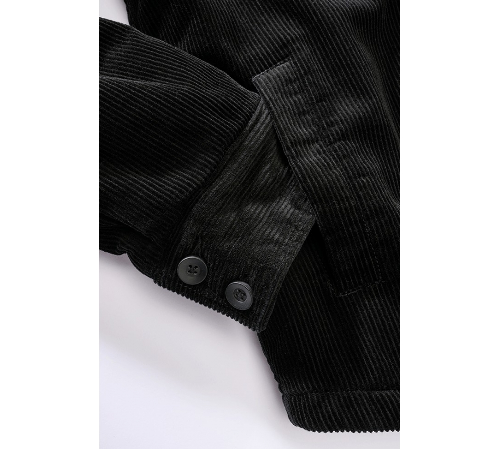 Corduroy Jacket schwarz