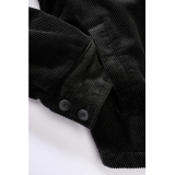 Corduroy Jacket schwarz