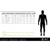 Lord Canterbury Hooded Winter Jacket schwarz