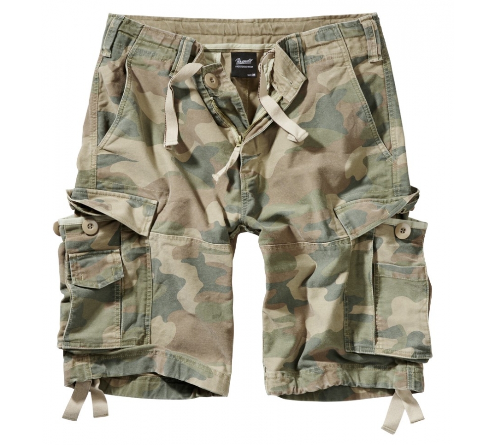 Short Vintage camouflage forêt clair