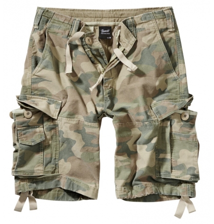 Short Vintage camouflage forêt clair
