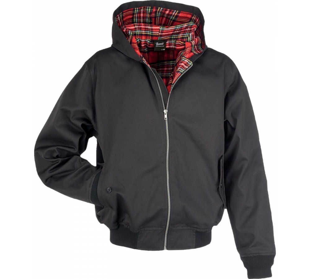 Chaqueta con Capucha Lord Canterbury negro