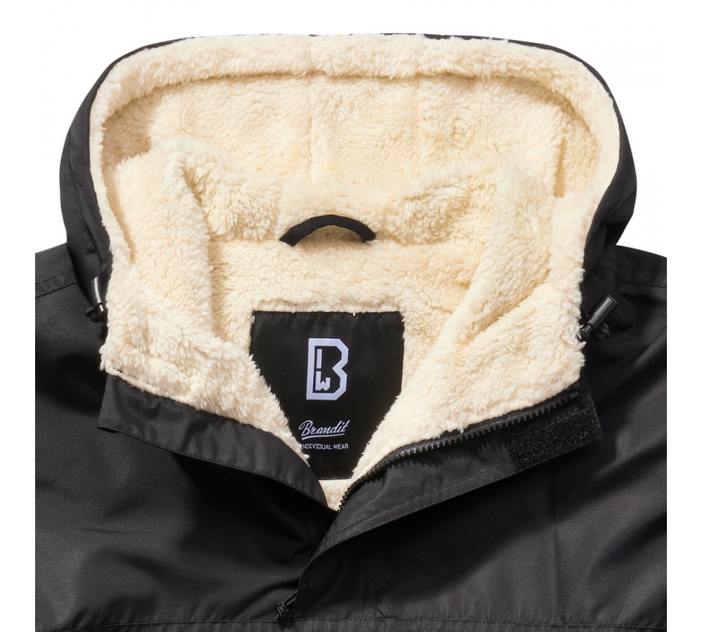 Sherpa Windbreaker schwarz