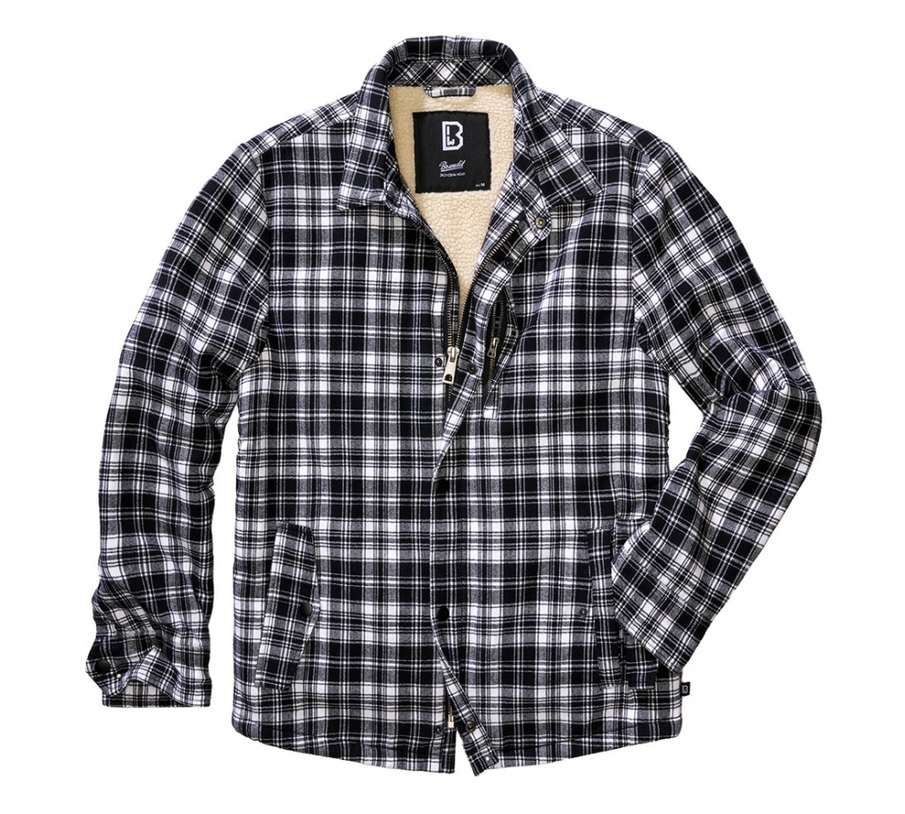 Classic Sherpa Jacket white/black