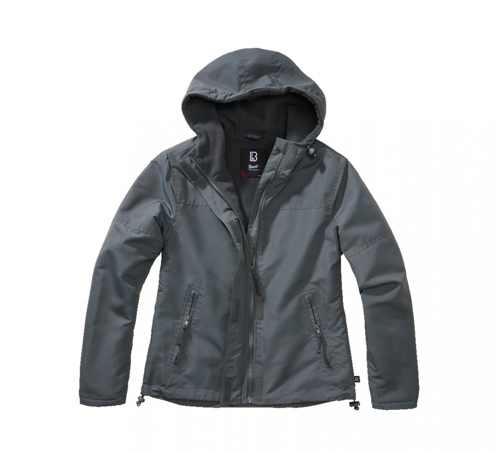 Women Frontzip Windbreaker anthracite