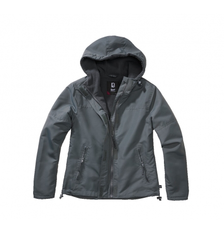 Women Frontzip Windbreaker anthracite