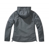 Women Frontzip Windbreaker anthracite