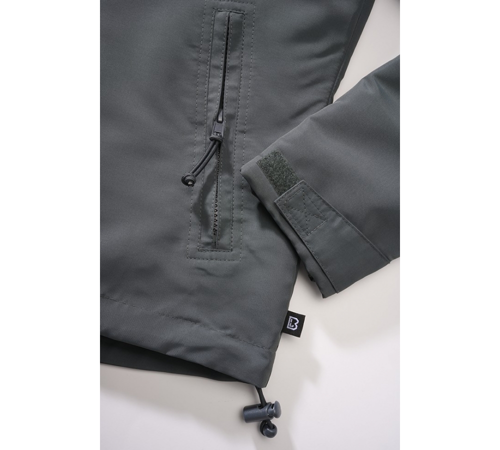 Women Frontzip Windbreaker anthracite