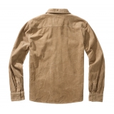 Corduroy Classic Shirt Long Sleeve camel