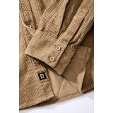 Corduroy Classic Shirt Long Sleeve camel