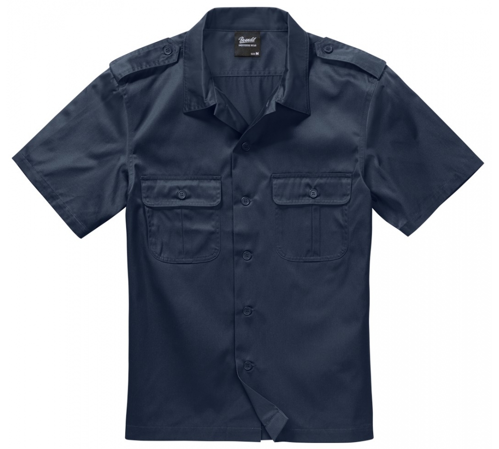 US Shirt Short Sleeve navy