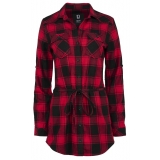 Women Lucy Longshirt Long Sleeve red/black
