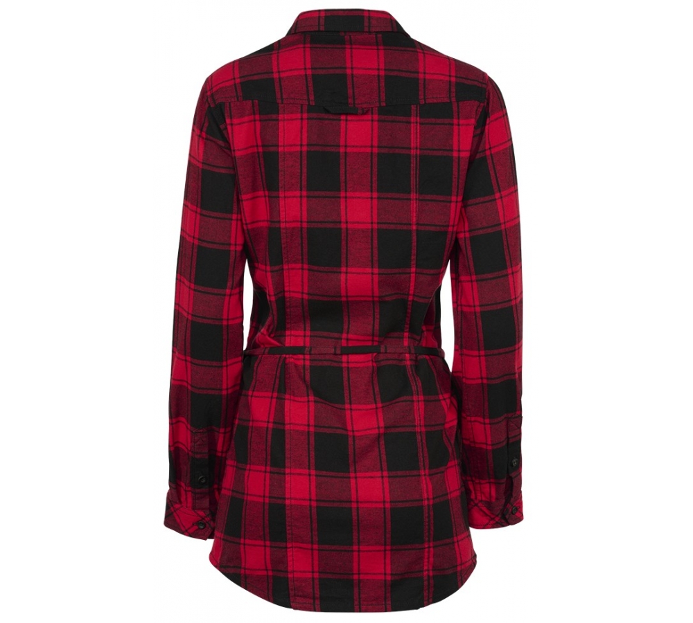 Women Lucy Longshirt Long Sleeve red/black