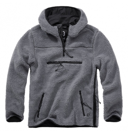 Teddyfleece Worker Pullover anthracite