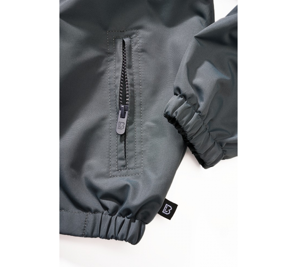 Coupe-vent Frontzip Été Enfant anthracite