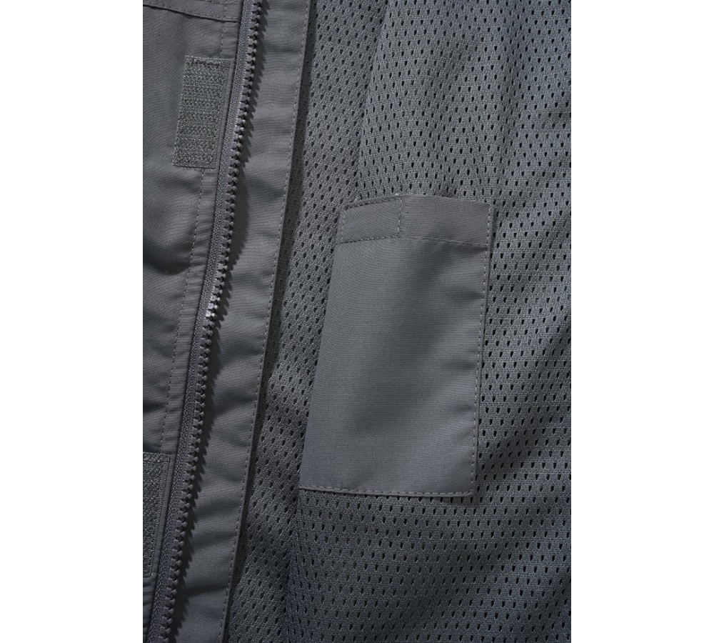 Coupe-vent Frontzip Été Enfant anthracite