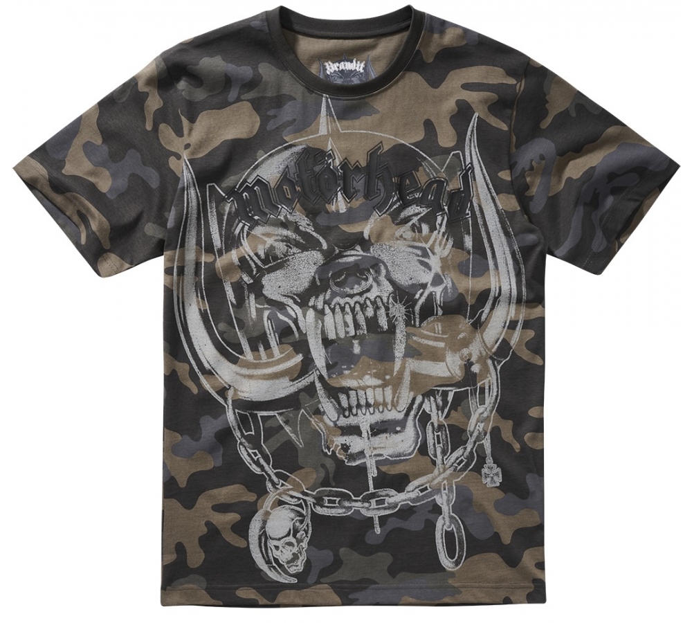 Motцrhead T-Shirt Warpig Print dark camo