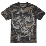 Motцrhead T-Shirt Warpig Print dark camo