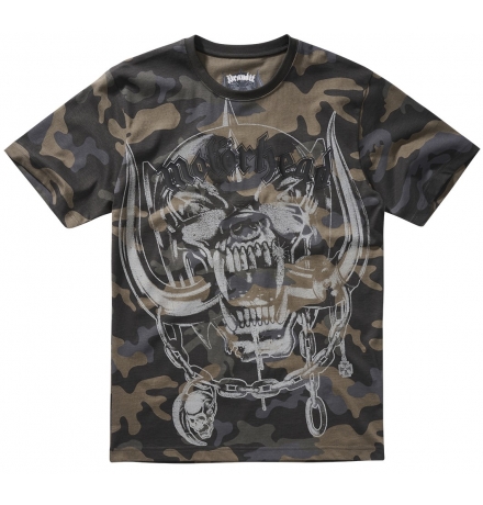 Motцrhead T-Shirt Warpig Print dark camo