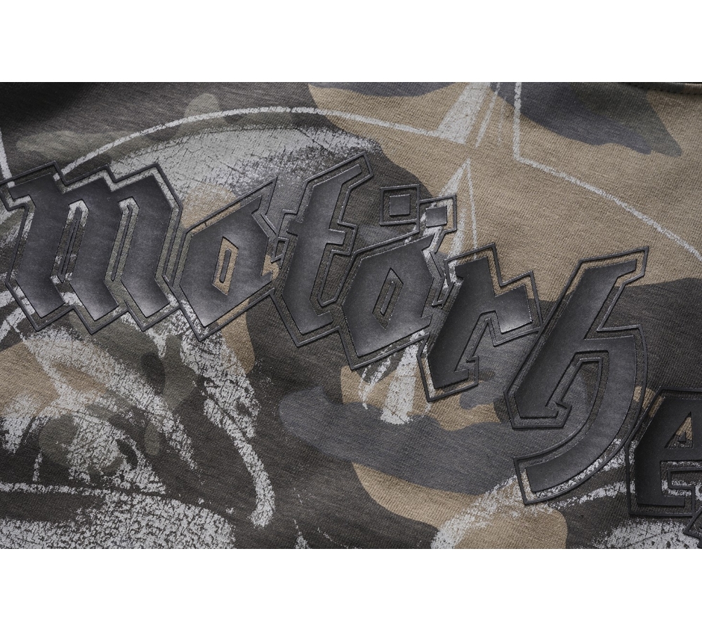 Motцrhead T-Shirt Warpig Print dark camo