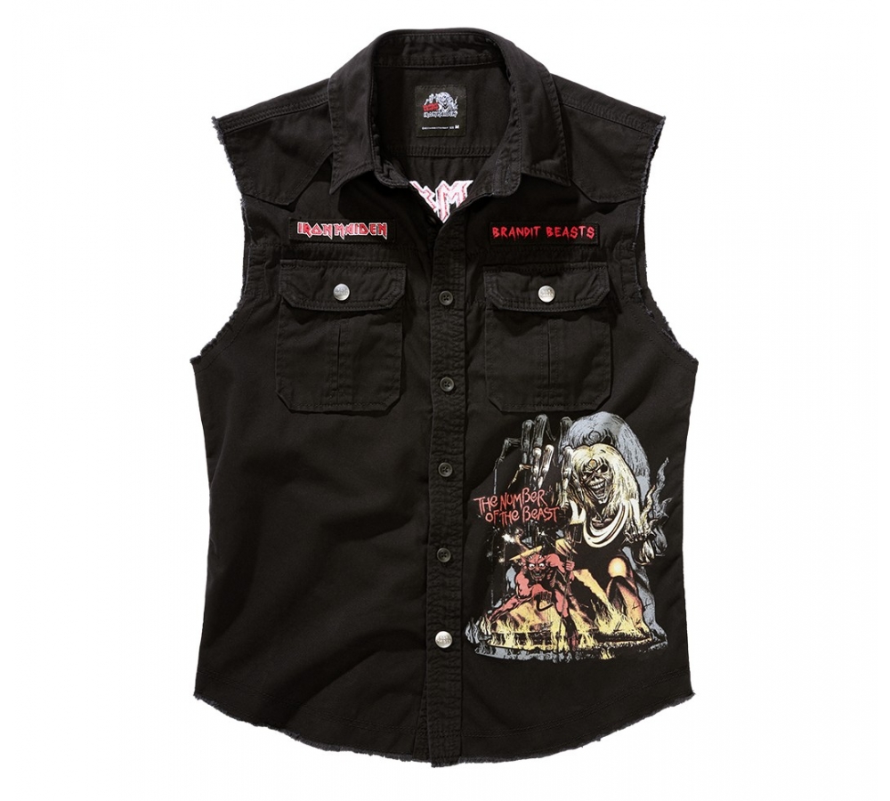 Iron Maiden Vintage Shirt sleeveless NOTB