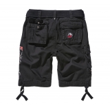 Iron Maiden Savage Shorts The Number of The Beast black edition