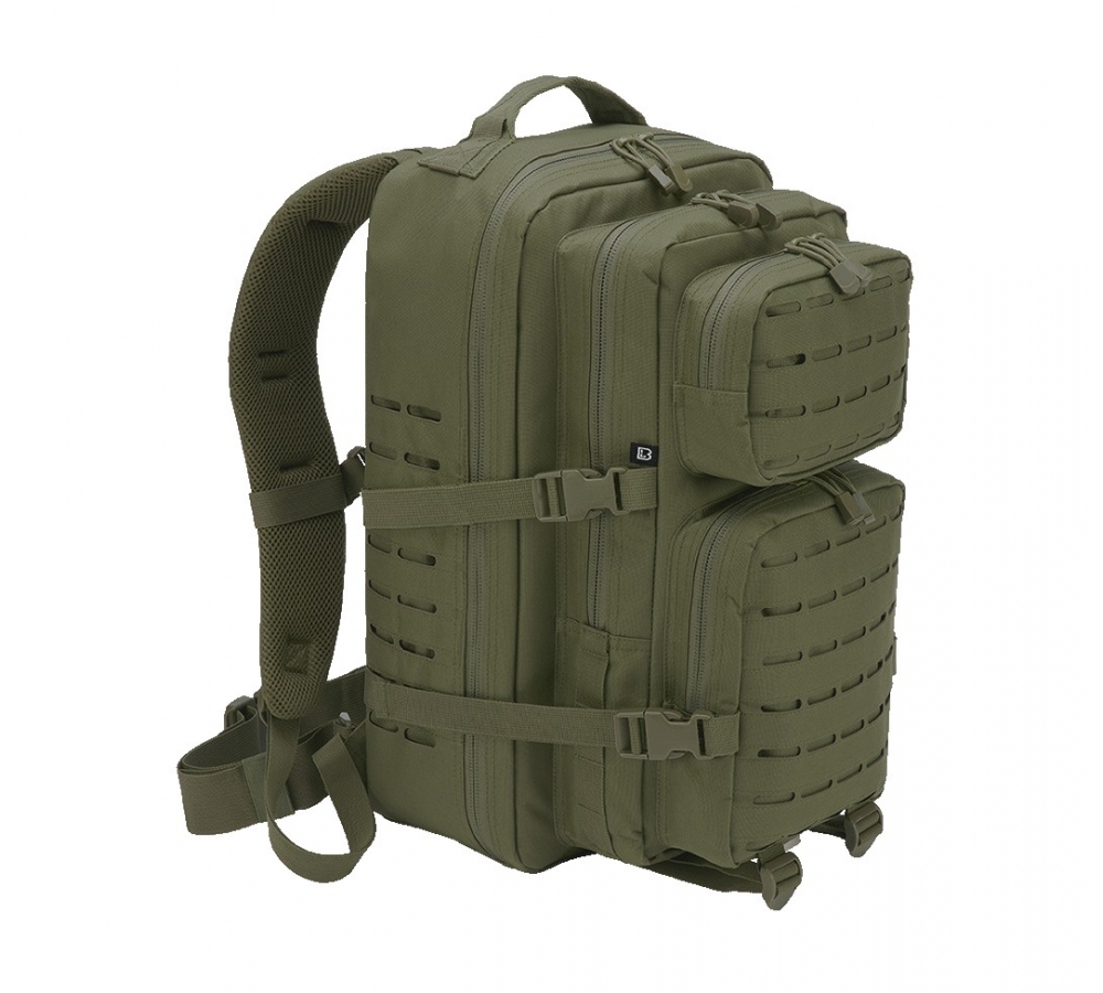 US Cooper Lasercut Large Backpack olive