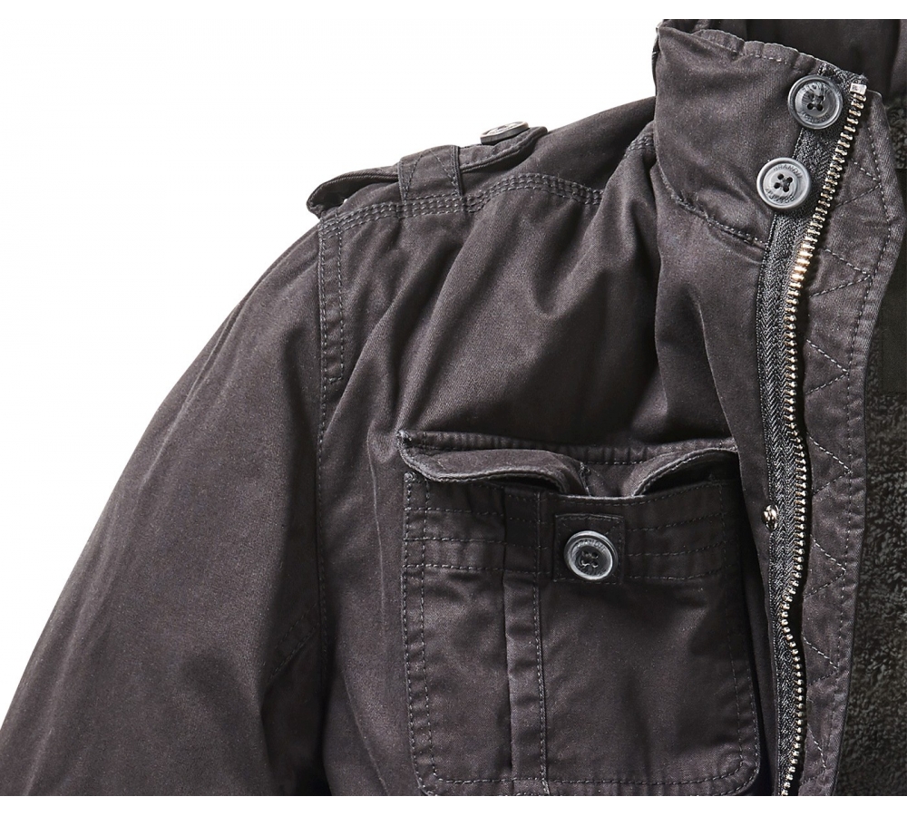 Britannia Winter Jacket schwarz