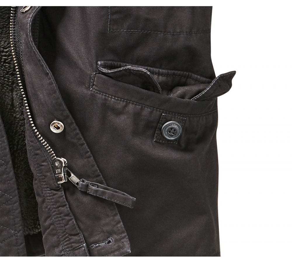 Britannia Winter Jacket schwarz