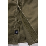 Women Vintage Shirt Long Sleeve olive