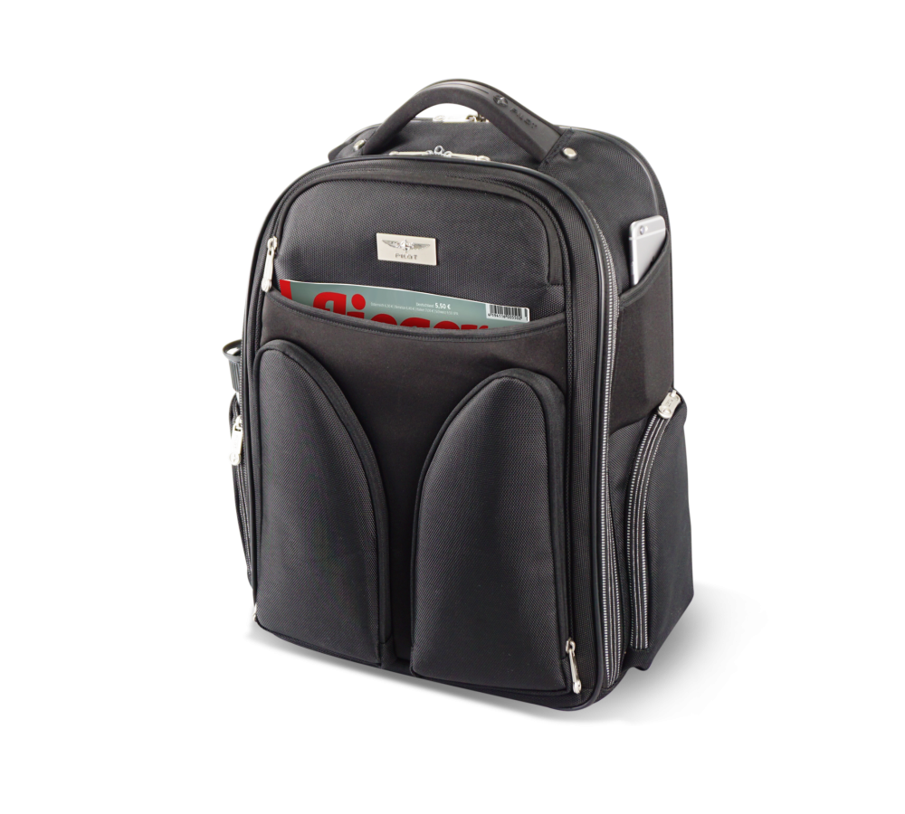 Pilot Backpack, Nylon, gepolstert, 46 × 34 × 20 cm