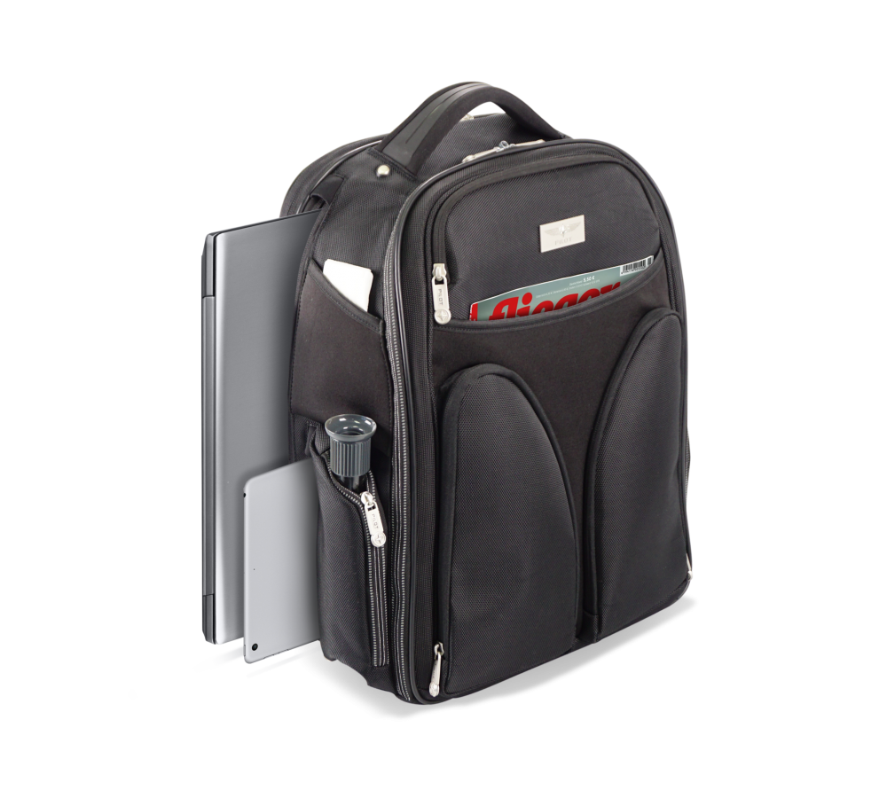 Pilot Backpack, Nylon, gepolstert, 46 × 34 × 20 cm
