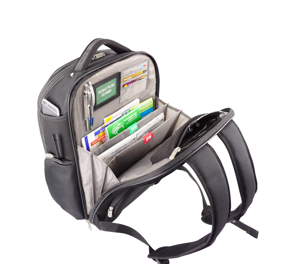 Pilot Backpack, Nylon, gepolstert, 46 × 34 × 20 cm