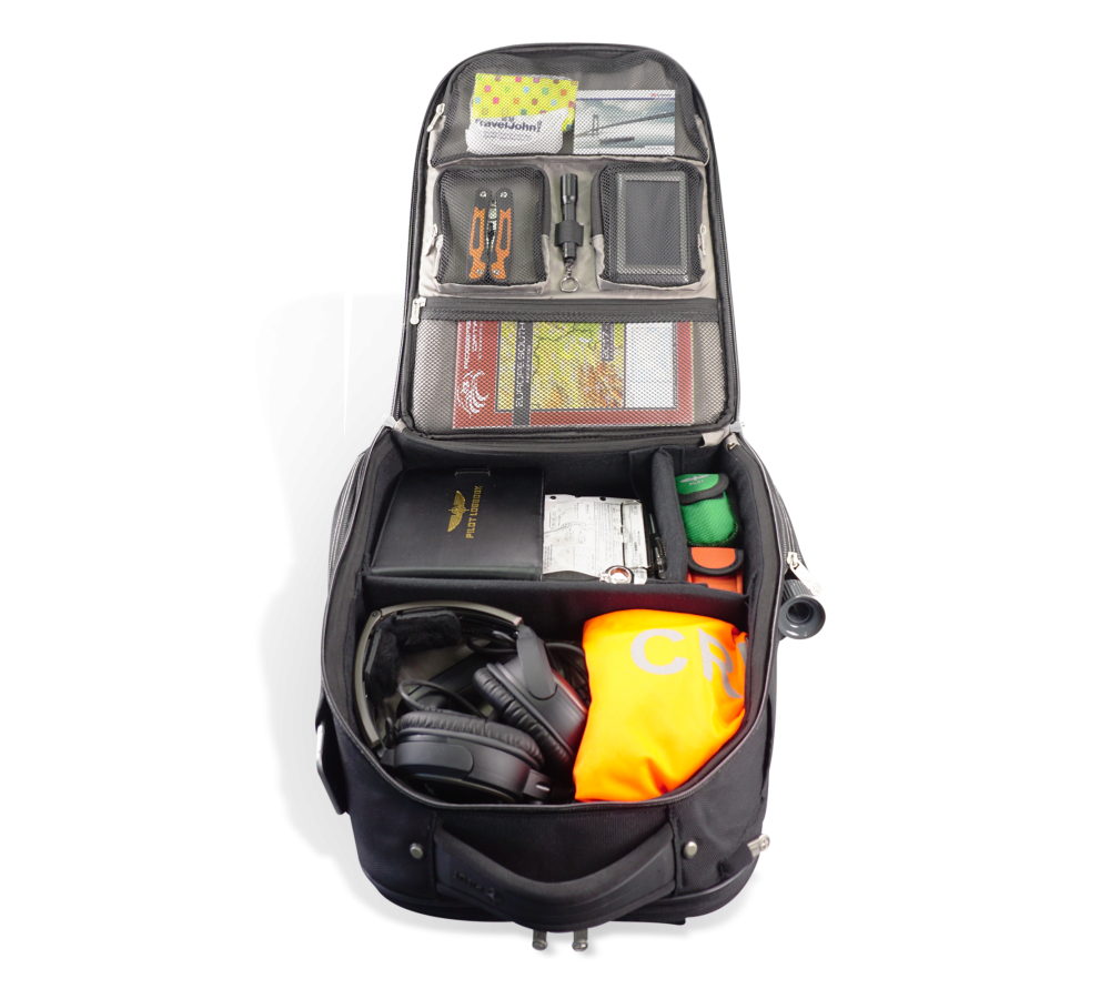 Pilot Backpack, Nylon, gepolstert, 46 × 34 × 20 cm