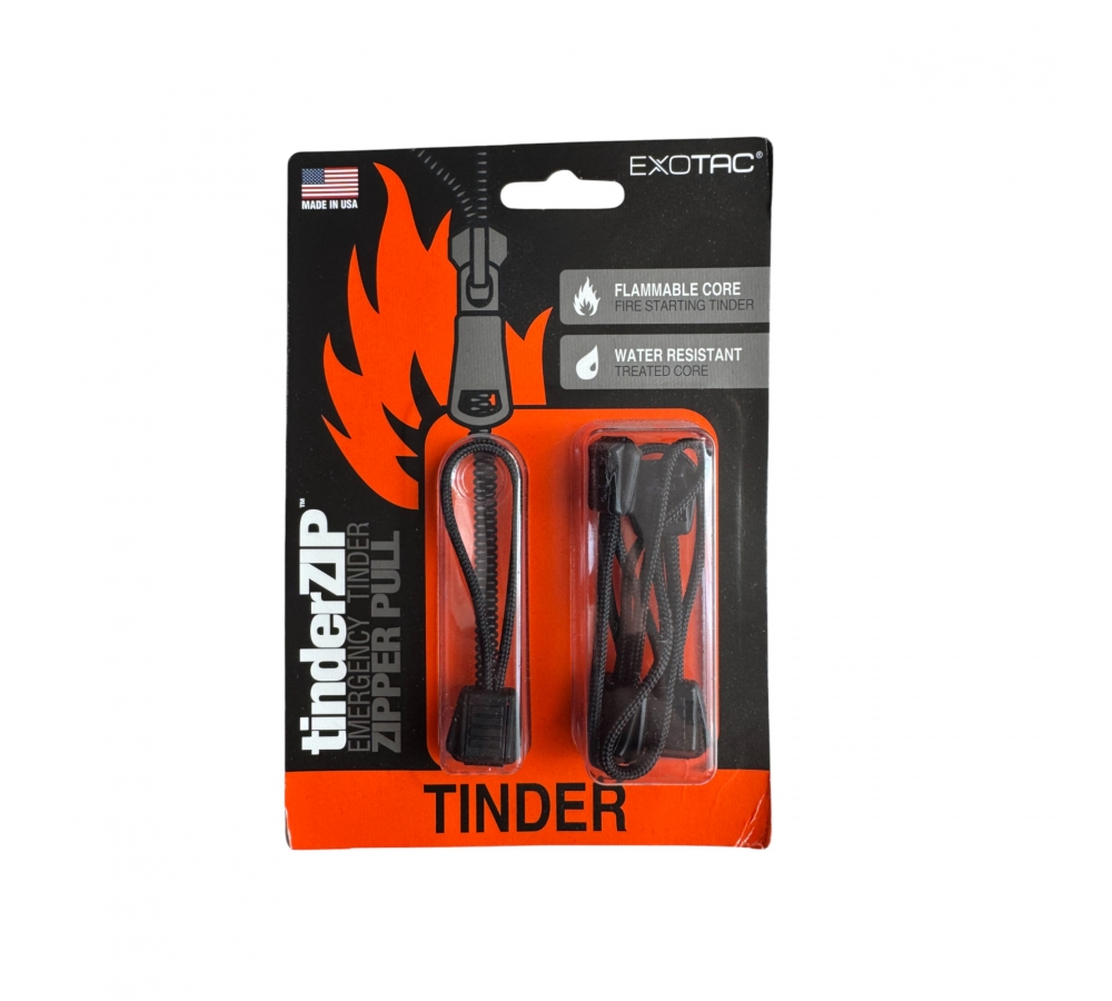 tinderZIP™, czarny, Exotac